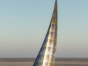 blade tower 3D Model
