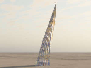 blade tower 3D Модель