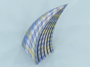 blade tower 3D Модель