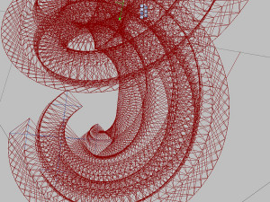 spiral tower 3D 모델
