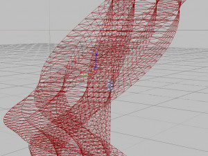 spiral tower 3D 모델