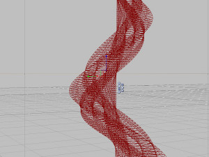 spiral tower 3D 모델