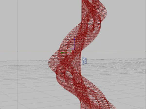 spiral tower 3D Model