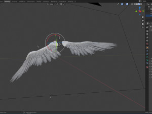 angel or bird wings 3D Модель