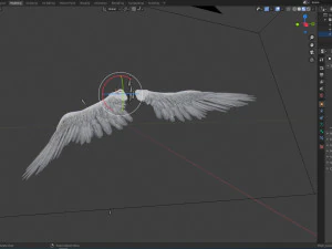 angel or bird wings 3D Model
