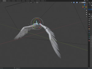 angel or bird wings 3D Модель