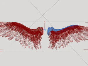 angel or bird wings 3D Model