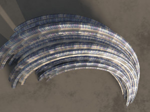 futuristic building 3D Model