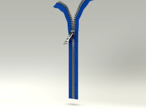 zipper Model 3D