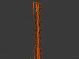 zipper Model 3D