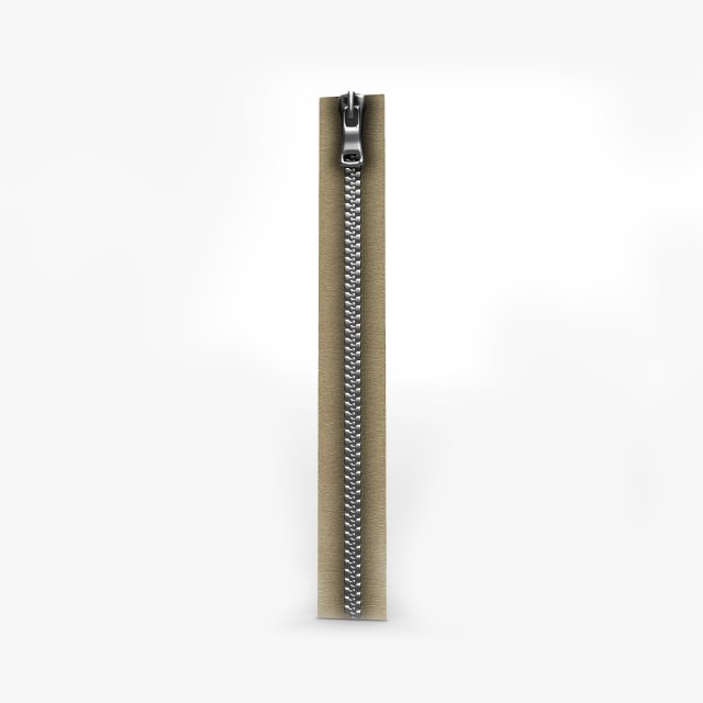 zipper Model 3D .c4d .max .obj .3ds .fbx .stl .blend 