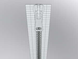 zipper Model 3D