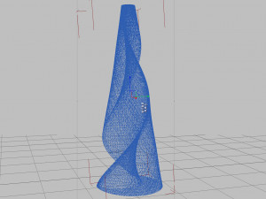 weird gold tower 3D Model