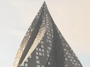 pyramid skyscraper 3D Model