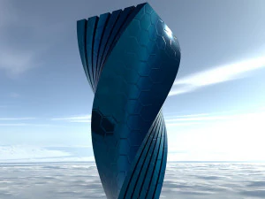 एलियंस टावर 3D मॉडल