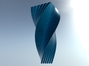 aliens tower 3D Model