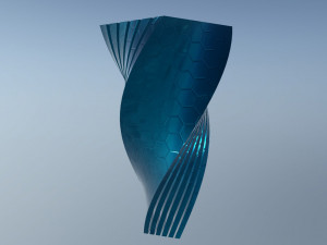 aliens tower 3D Model