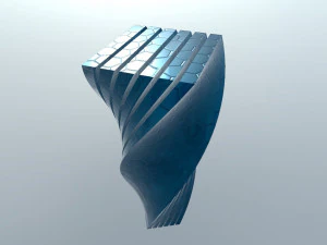aliens tower 3D Model