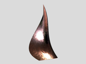 copper sculpture Modelo 3D