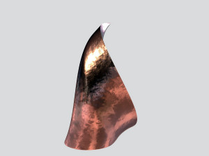 copper sculpture Modelo 3D