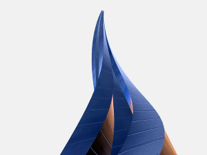 glass futuristic skyscraper Modelo 3D