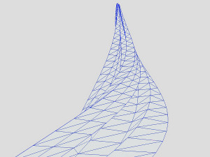 glass futuristic skyscraper Modelo 3D