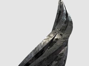 ruined metal sculpture 3D Model