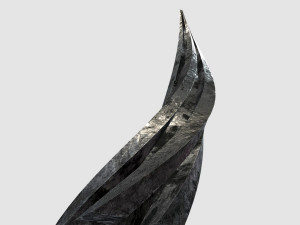 ruined metal sculpture 3D Модель