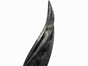 ruined metal sculpture 3D Модель