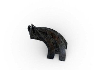 ruined metal sculpture 3D Модель