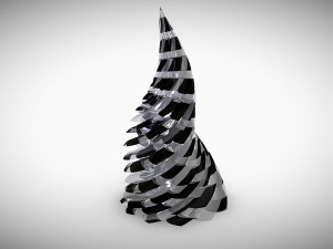 glass sculpture 3D 模型