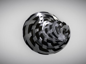 glass sculpture 3D 模型