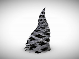 glass sculpture 3D 模型