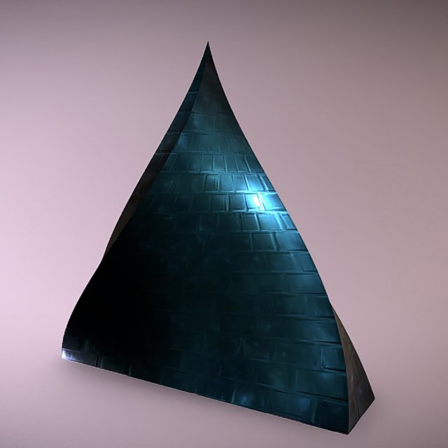 twist flame building 3D 模型 .c4d .max .obj .3ds .fbx .stl .blend 