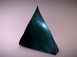 twist flame building 3D Model