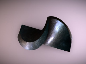 twist flame building 3D 模型