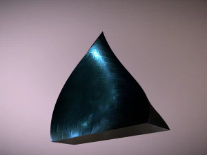 twist flame building 3D Model