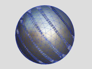 drop alien spaceship 3D Model