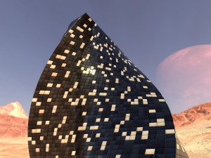 modern building 3D Model