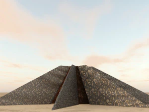 sci fi building 3D Model