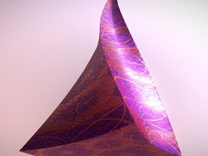 truncated twisted pyramid Modèle 3D