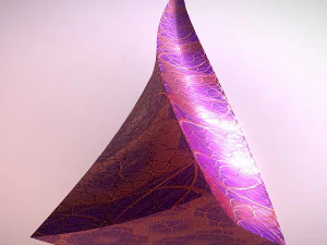 ścięta skręcona piramida Model 3D