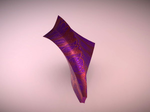 truncated twisted pyramid Modelo 3D