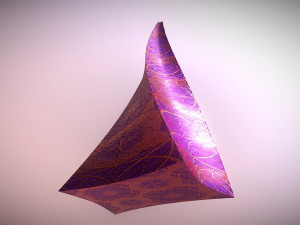 truncated twisted pyramid Modelo 3D