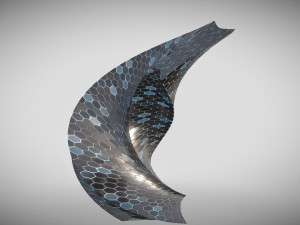 twisted alien skyscraper Modelo 3D