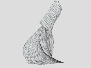 twisted alien skyscraper Modelo 3D