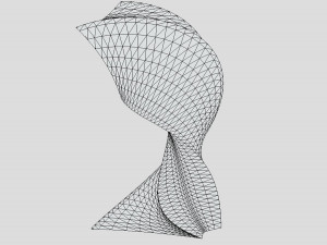 twisted alien skyscraper Modelo 3D