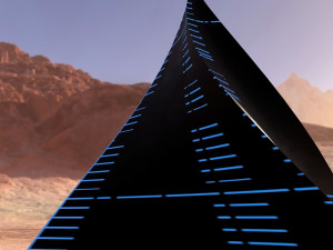 mystic alien pyramid Modelo 3D