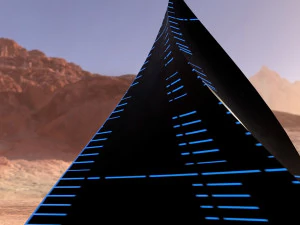 mistyczna piramida obcych Model 3D