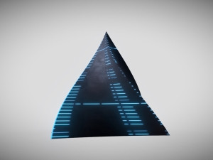 mystic alien pyramid 3D Модель